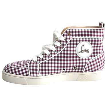 Christian Louboutin Cloth high trainers - image 1