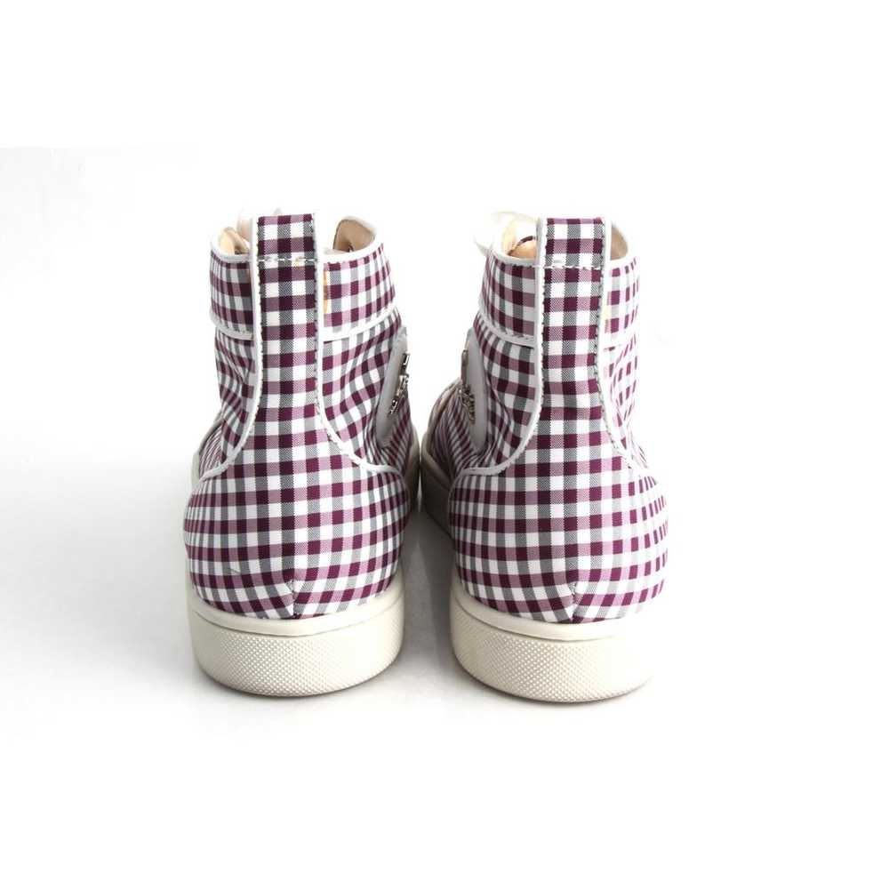 Christian Louboutin Cloth high trainers - image 3