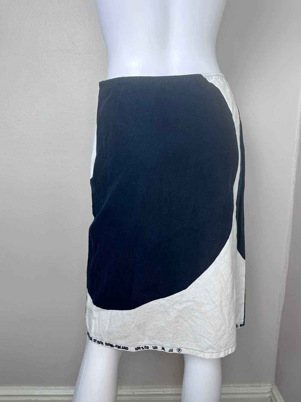 1990s Marimekko Pencil Skirt, Size X-Small, Giant… - image 3