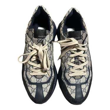 Gucci Rhyton cloth low trainers - image 1