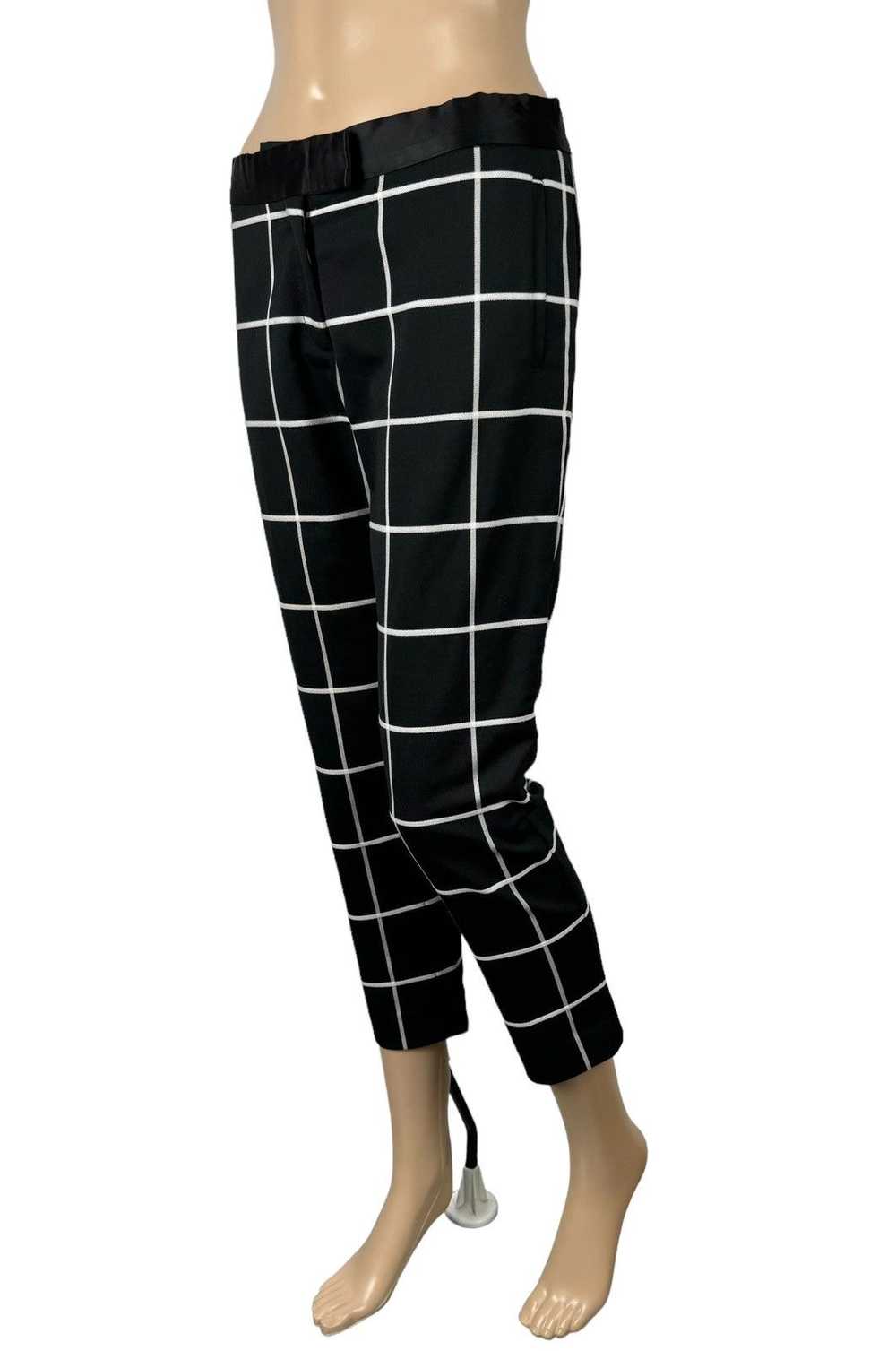 Joseph Joseph Cropped Slim Pants Checkered Wool-P… - image 1