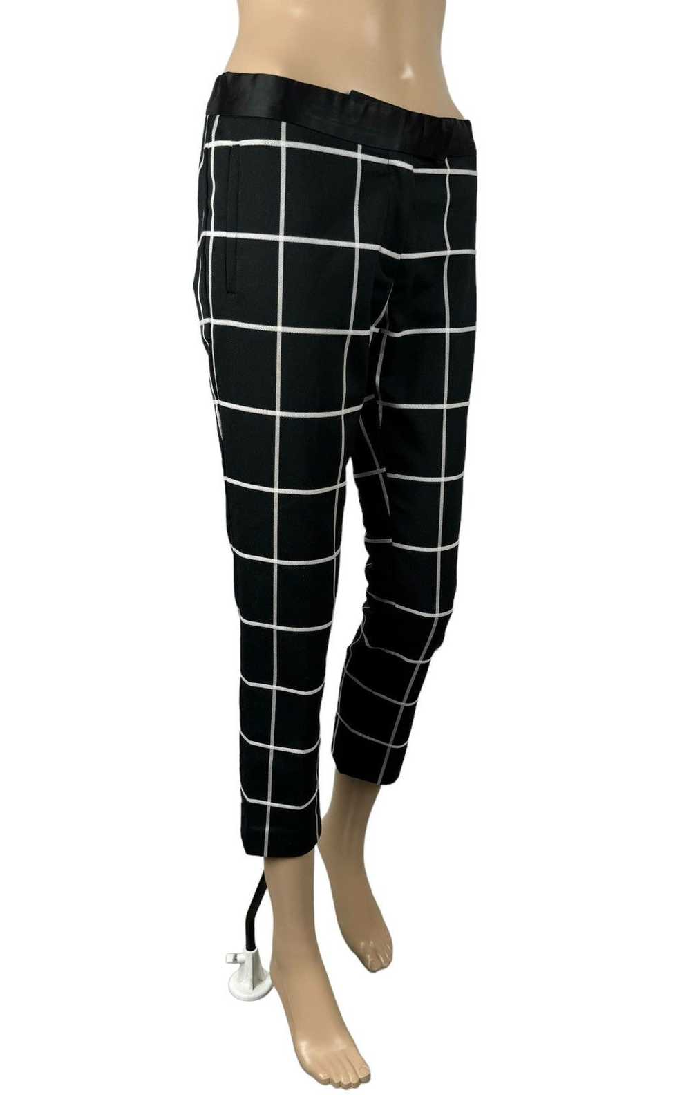 Joseph Joseph Cropped Slim Pants Checkered Wool-P… - image 3