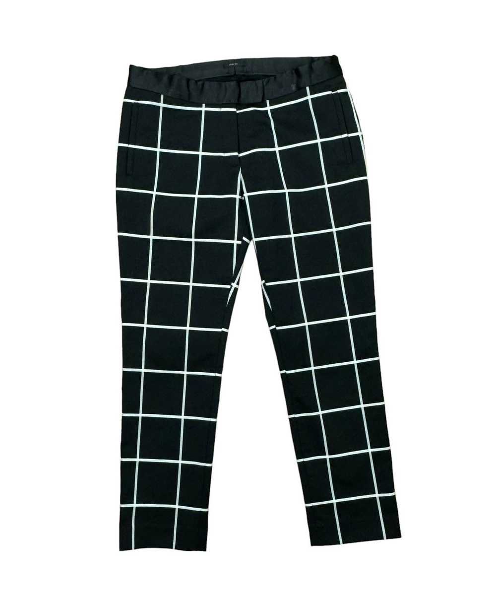 Joseph Joseph Cropped Slim Pants Checkered Wool-P… - image 7