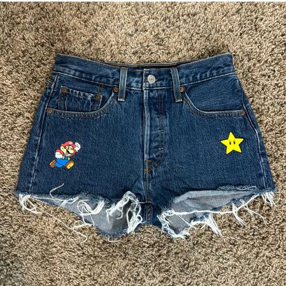 Levi's Super Mario x Levi’s 501 Shorts - image 1