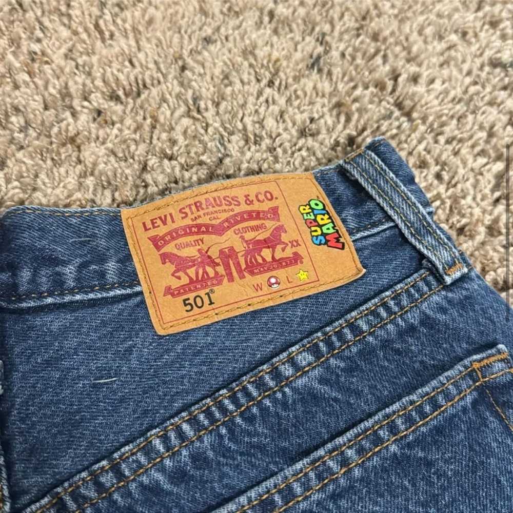 Levi's Super Mario x Levi’s 501 Shorts - image 4