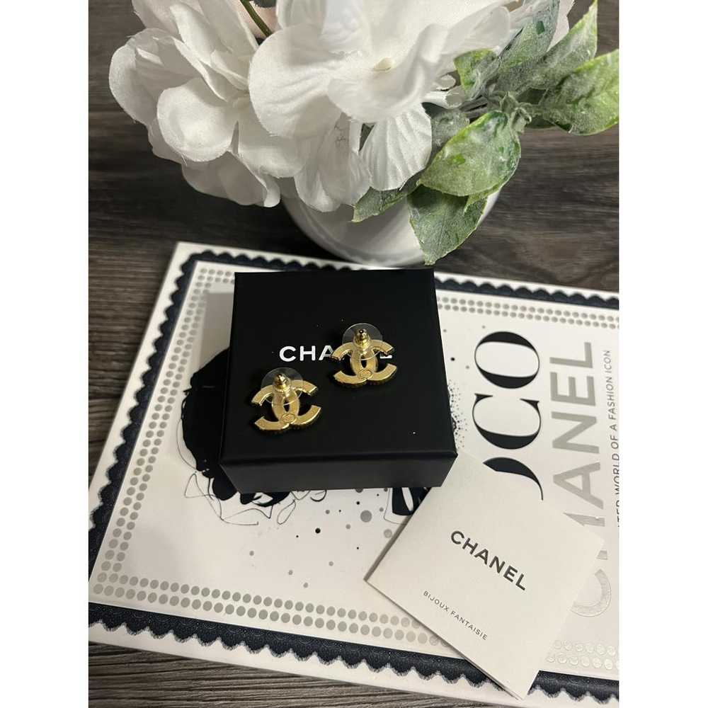 Chanel Cc earrings - image 8