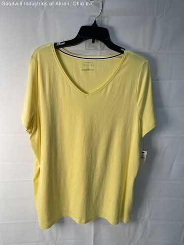 NWT Talbots Yellow Women's T-shirt Top, Sz. 2X