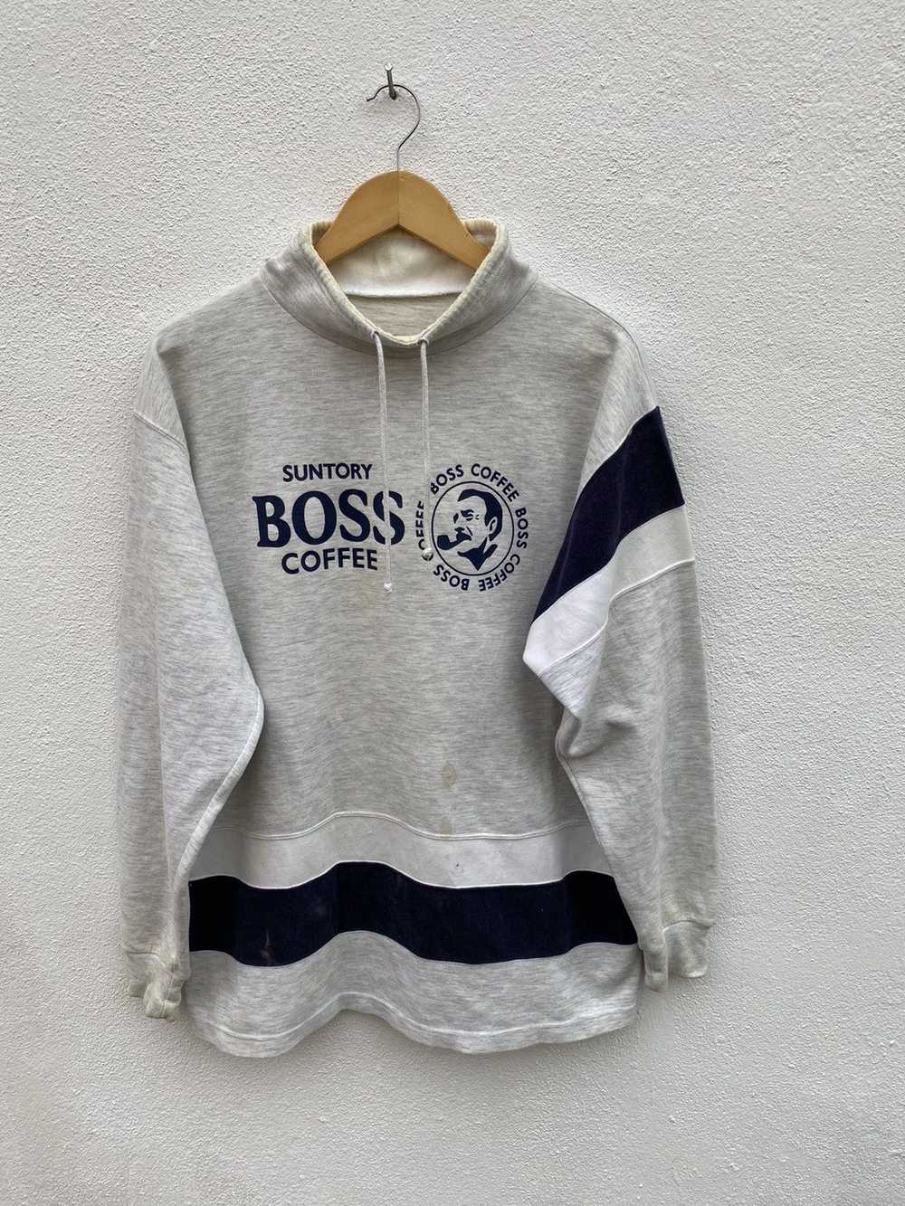 Other × Vintage Suntory Boss Coffee sweatshirt - image 1