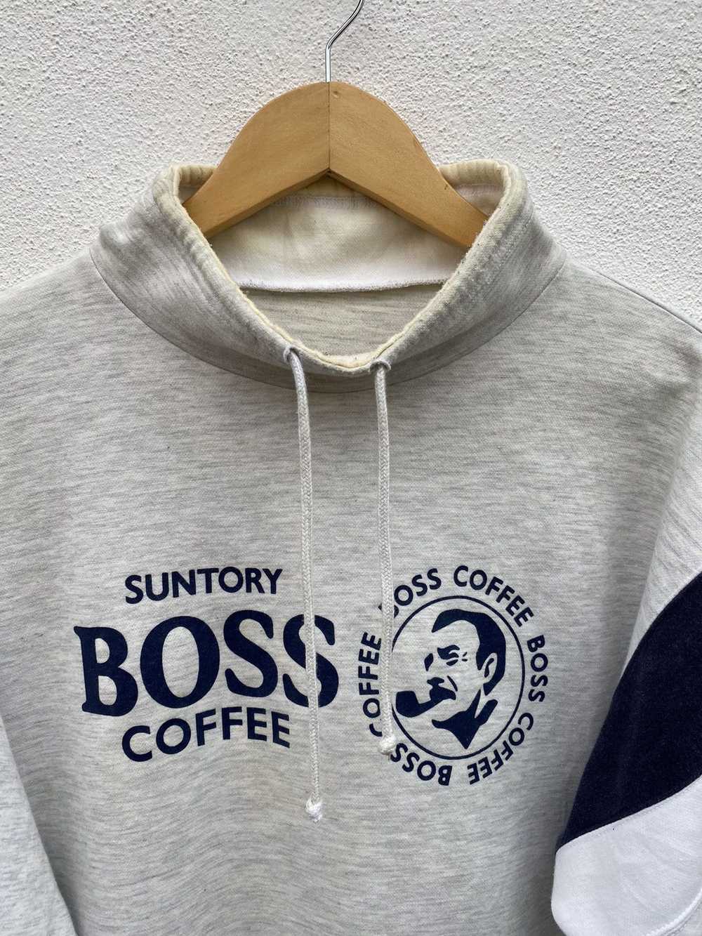 Other × Vintage Suntory Boss Coffee sweatshirt - image 3