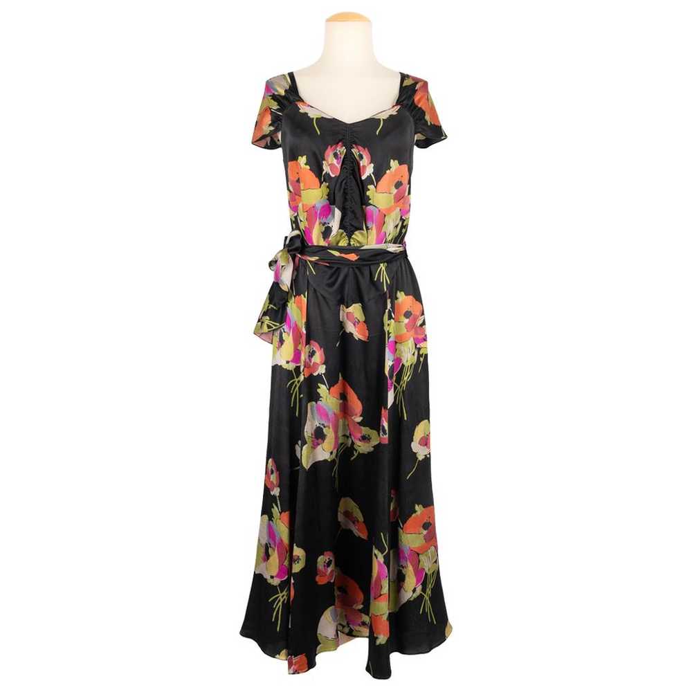 Non Signé / Unsigned Silk maxi dress - image 1