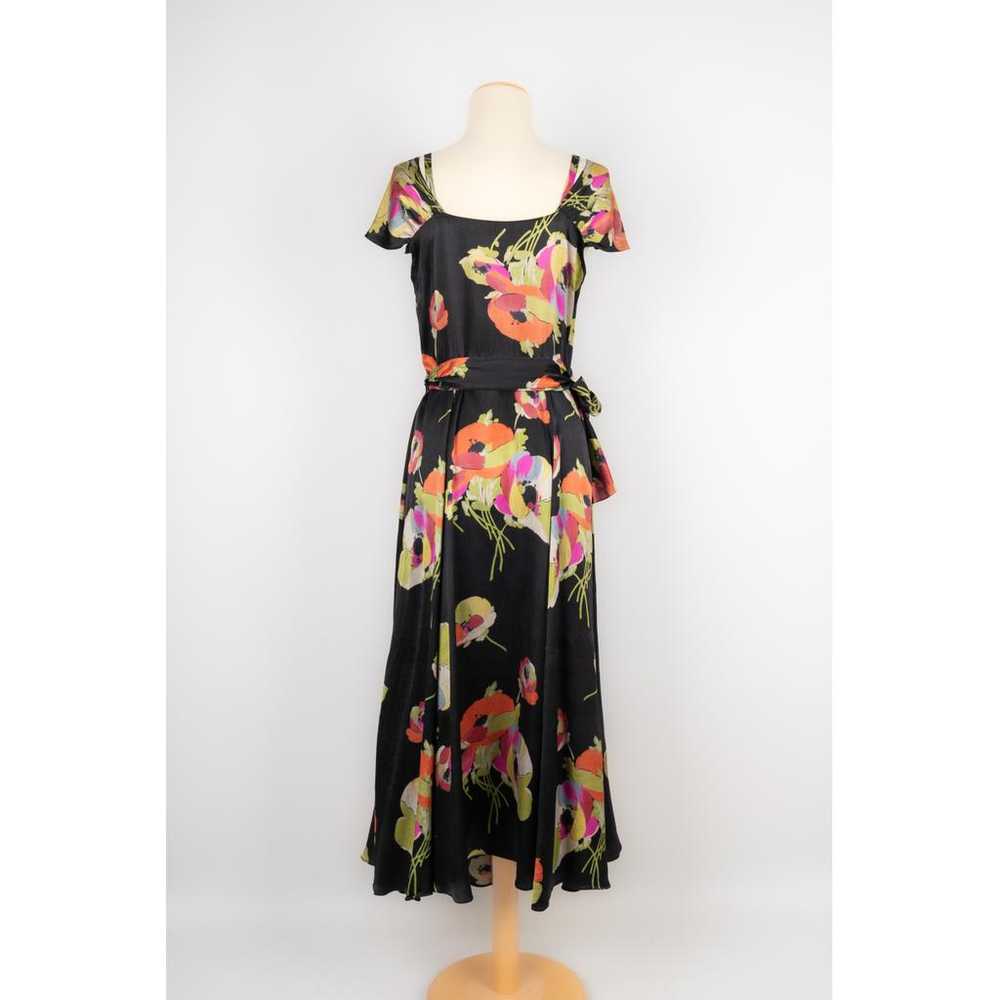 Non Signé / Unsigned Silk maxi dress - image 3