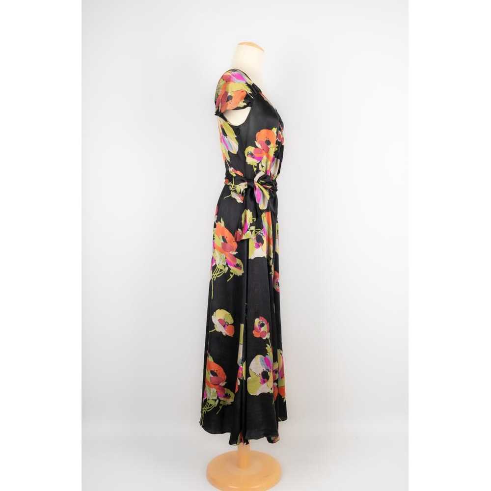 Non Signé / Unsigned Silk maxi dress - image 4