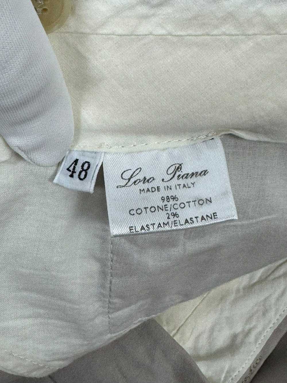 Loro Piana Loro Piana Cotton Chino Pants Made In … - image 10