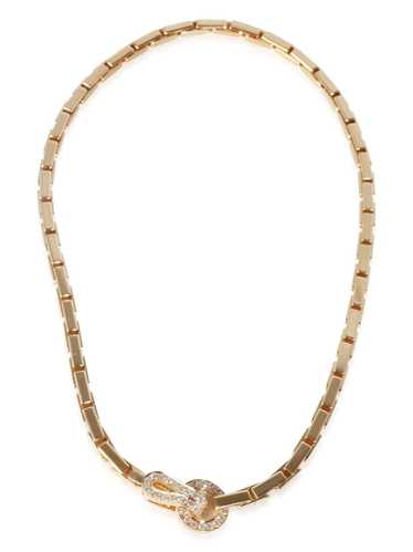 Cartier 18kt yellow gold Agrafe necklace