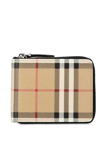 Burberry Pre-Owned 2000-2017 House Check Wallet s… - image 1