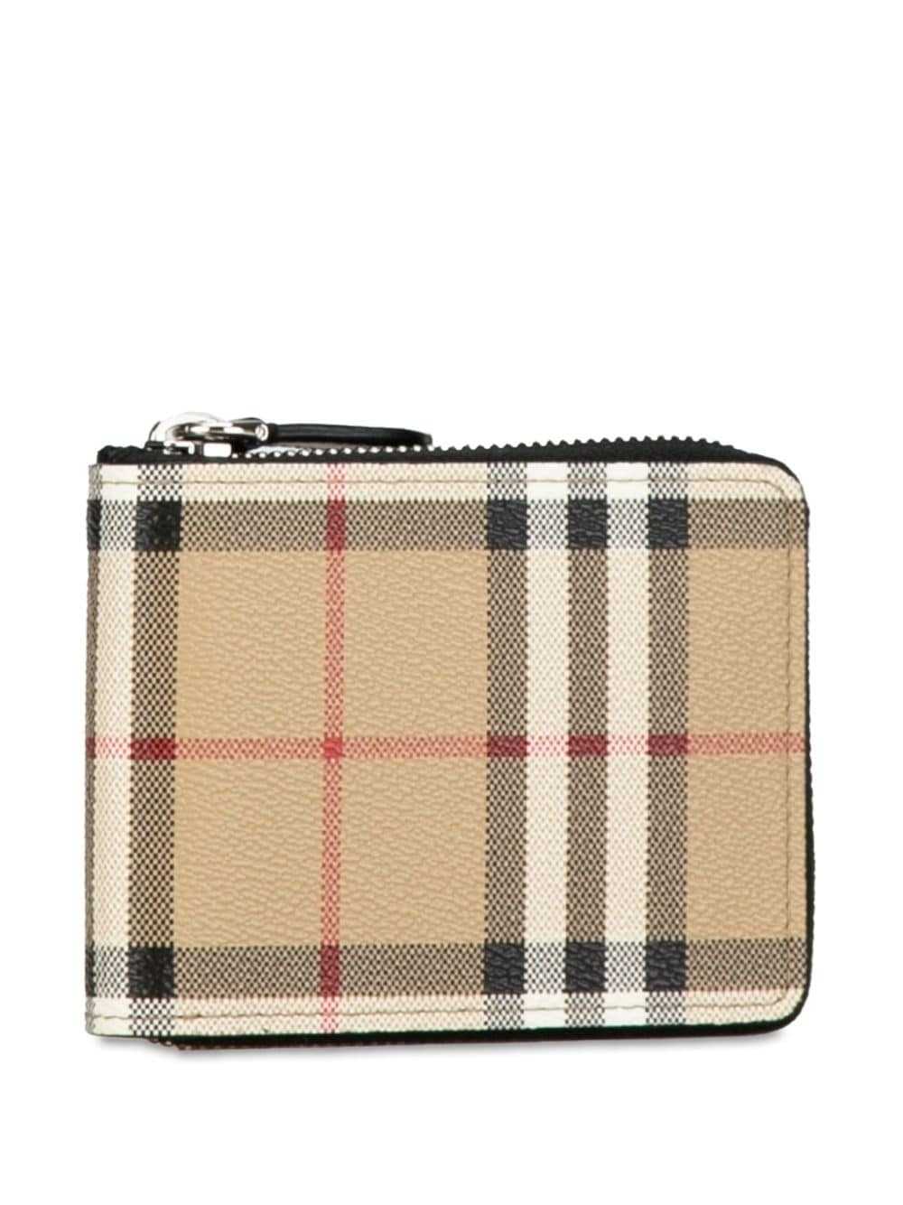 Burberry Pre-Owned 2000-2017 House Check Wallet s… - image 3