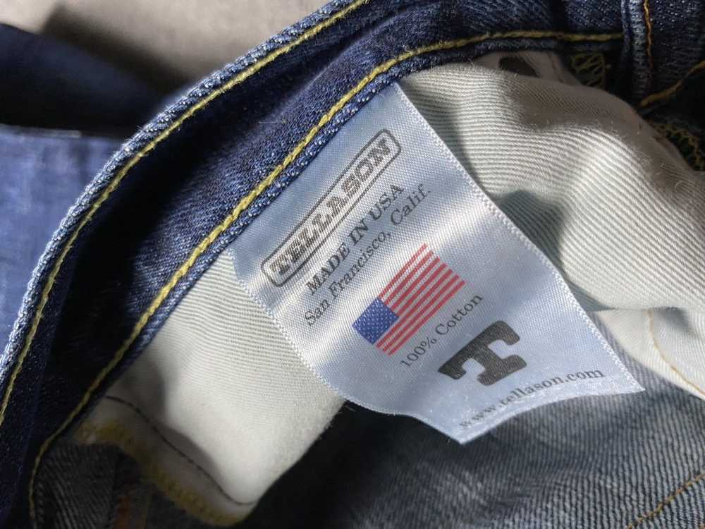 Made In Usa × Tellason Tellason denim selvedge je… - image 5