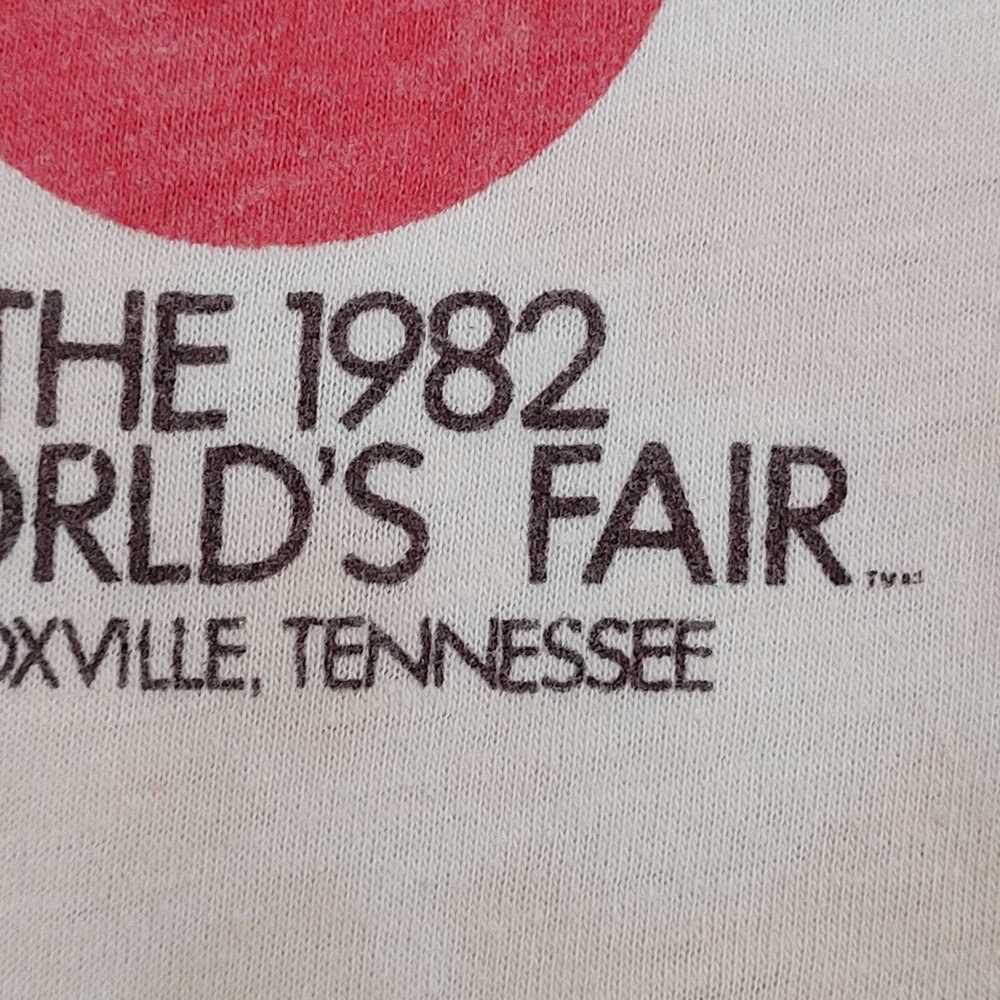 Vintage VTG 1982 Worlds-Fair Tennessee Event Tie-… - image 4