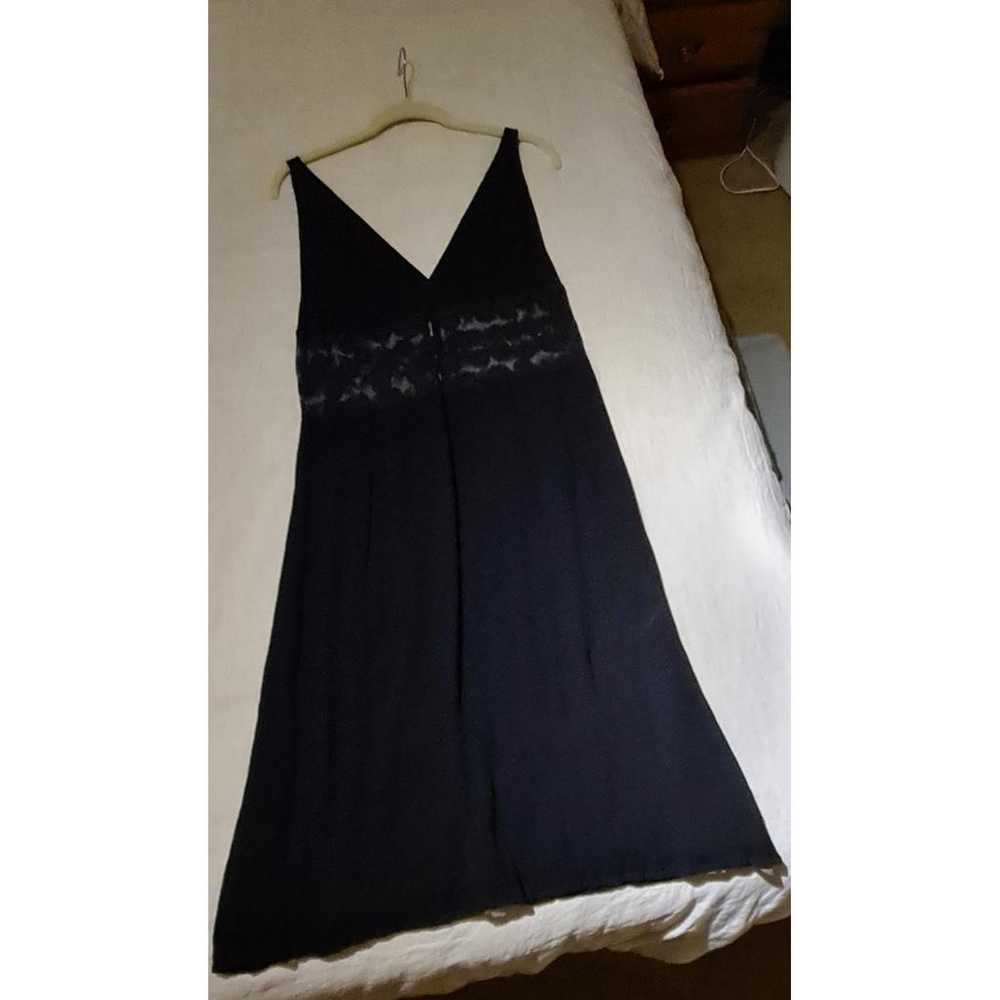 Non Signé / Unsigned Silk mid-length dress - image 2