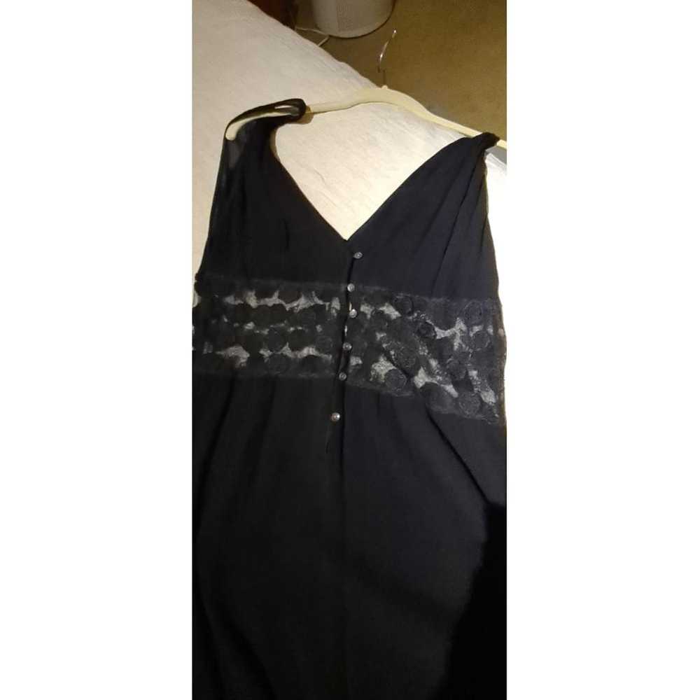 Non Signé / Unsigned Silk mid-length dress - image 5