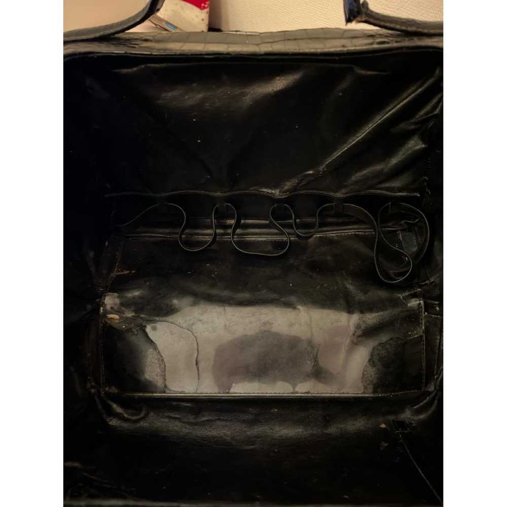 Non Signé / Unsigned Leather crossbody bag - image 10