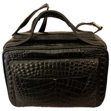 Non Signé / Unsigned Leather crossbody bag - image 1