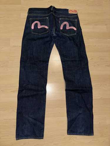 半額SALE★ Mens evisu Gem - denim selvedge 帽子