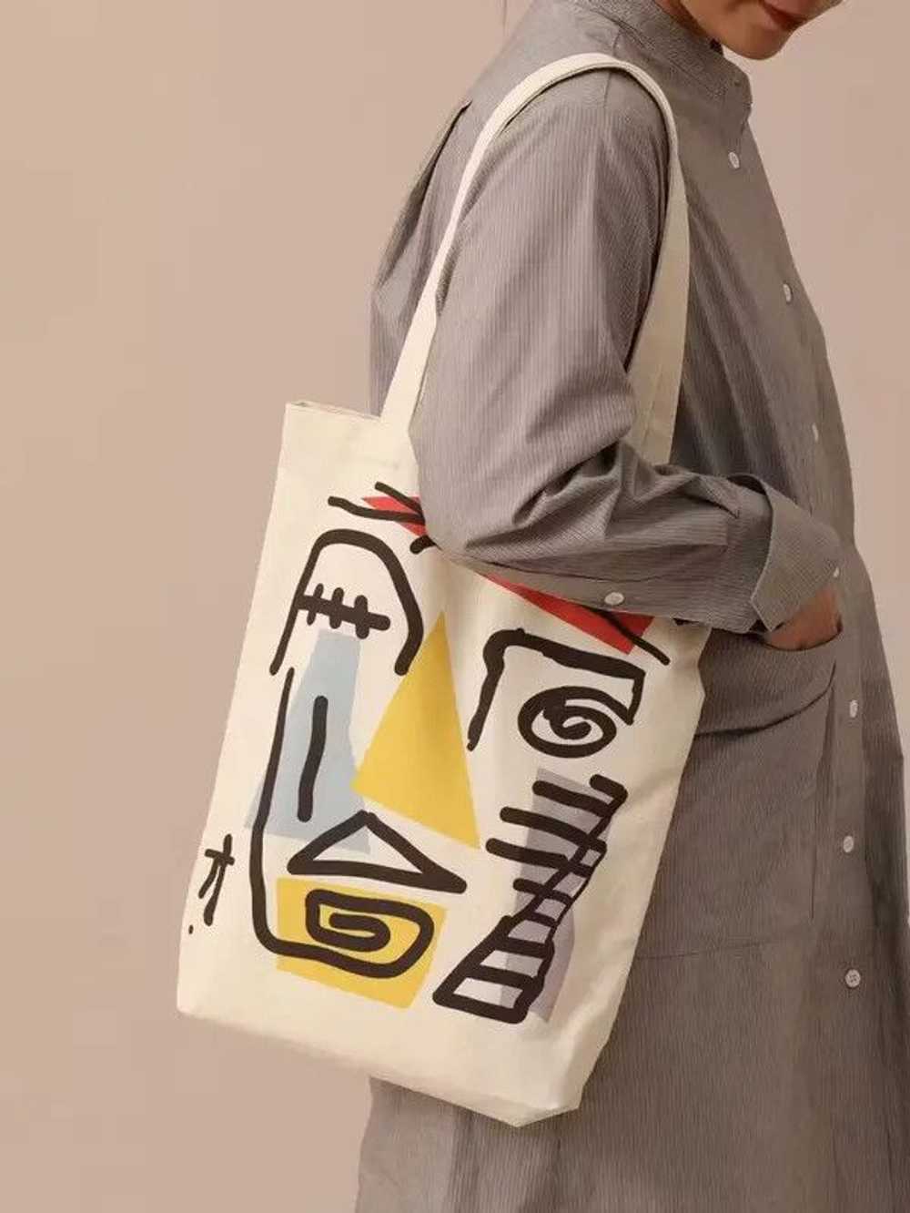 Bag × Japanese Brand × Streetwear TOTE BAG VINTAG… - image 1