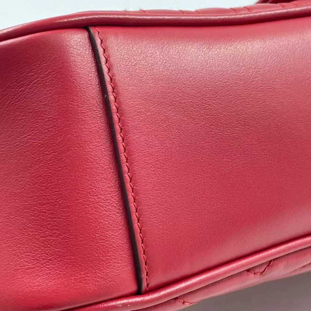 Gucci Gg Marmont Flap leather handbag - image 9