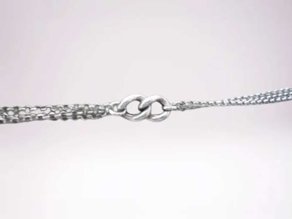 Necklace chain in sterling silver 925 Made in Ita… - image 7