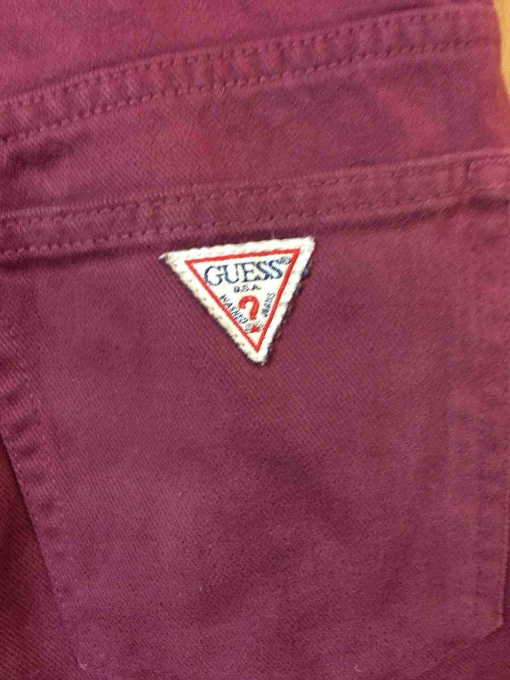 Guess Vintage 90s guess jeans classic fit straigh… - image 3