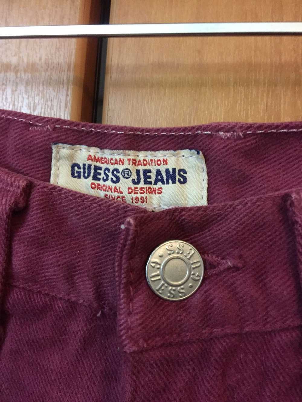 Guess Vintage 90s guess jeans classic fit straigh… - image 4