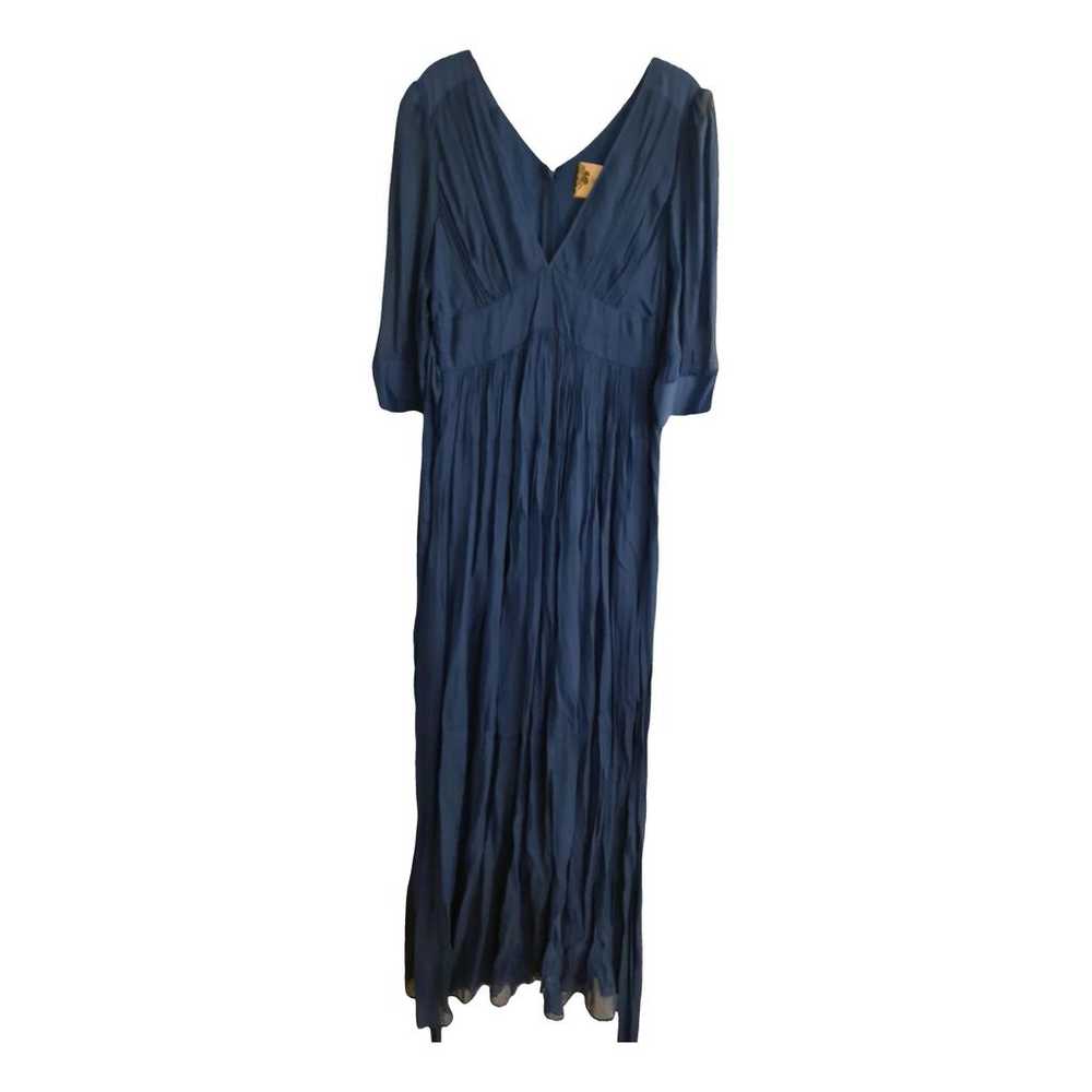 Non Signé / Unsigned Silk maxi dress - image 1