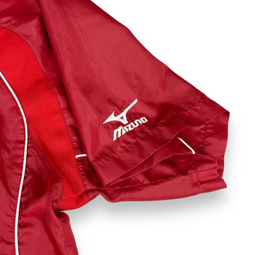 Mizuno Mizuno Baseball Shirt Red Windbreaker Pull… - image 4