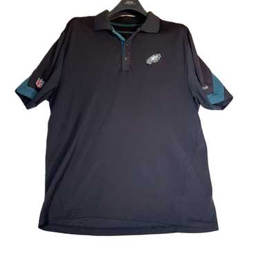 Lands End Reebok NFL Philadelphi Eagles Polo Shirt