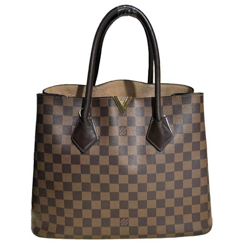 Louis Vuitton Kensington cloth handbag - image 1