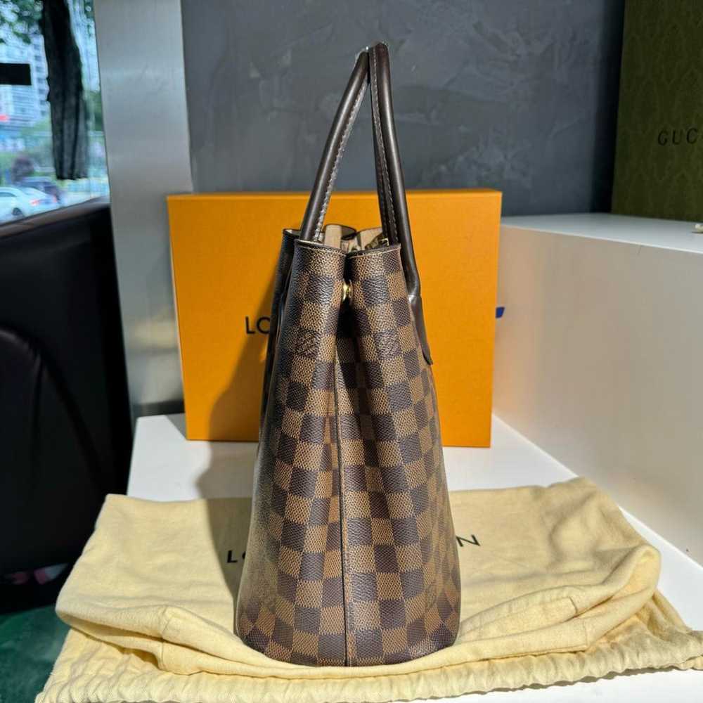 Louis Vuitton Kensington cloth handbag - image 2