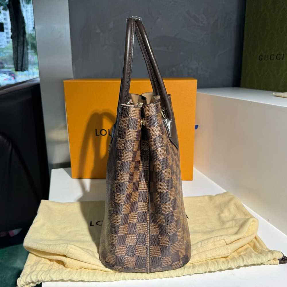 Louis Vuitton Kensington cloth handbag - image 4