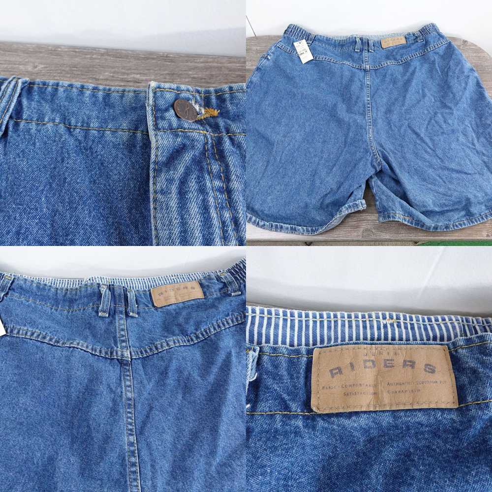 Vintage NWT VINTAGE RIDERS DENIM JEAN SHORTS WOME… - image 4