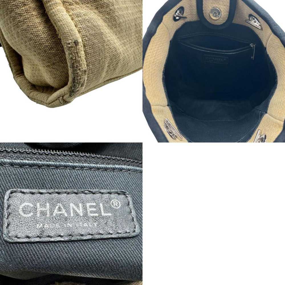 Chanel CHANEL Shoulder Bag Deauville PM Canvas Be… - image 5