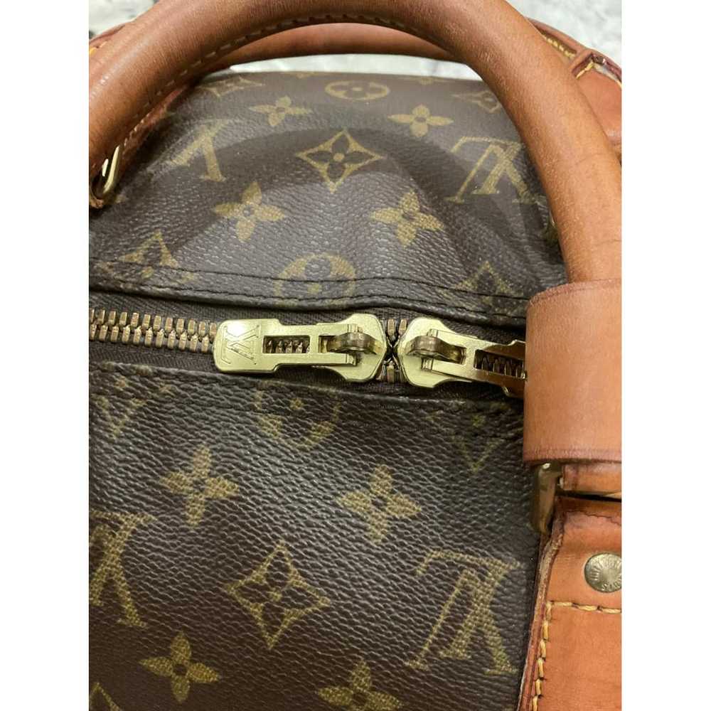 Louis Vuitton Keepall leather travel bag - image 8