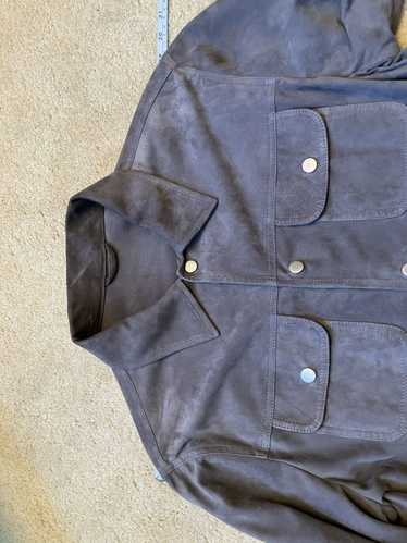 Eleventy Rare, $2000+ Eleventy Suede Trucker Jacke