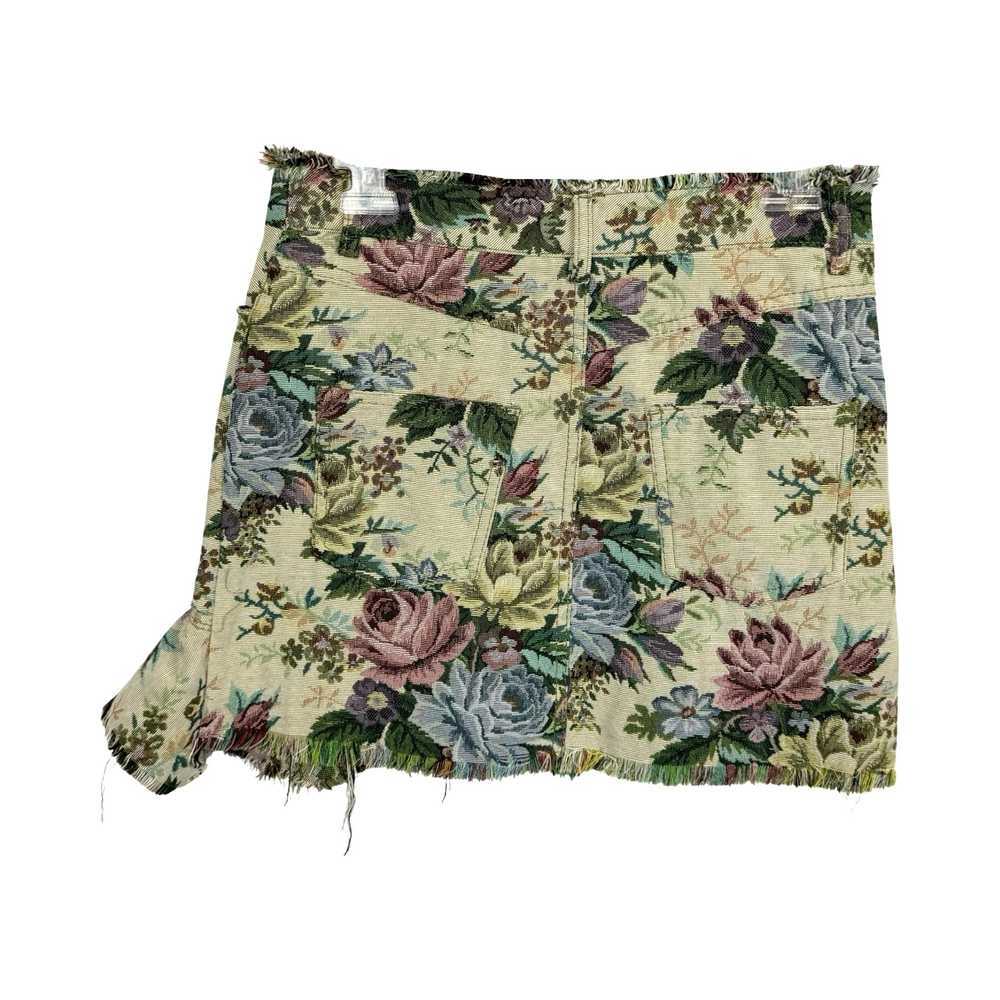 Zara Tapestry Floral Mini Skirt - image 2