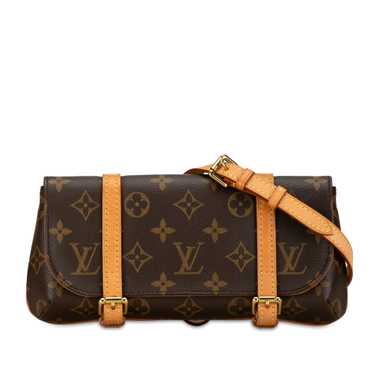 Brown Louis Vuitton Monogram Pochette Marelle PM … - image 1