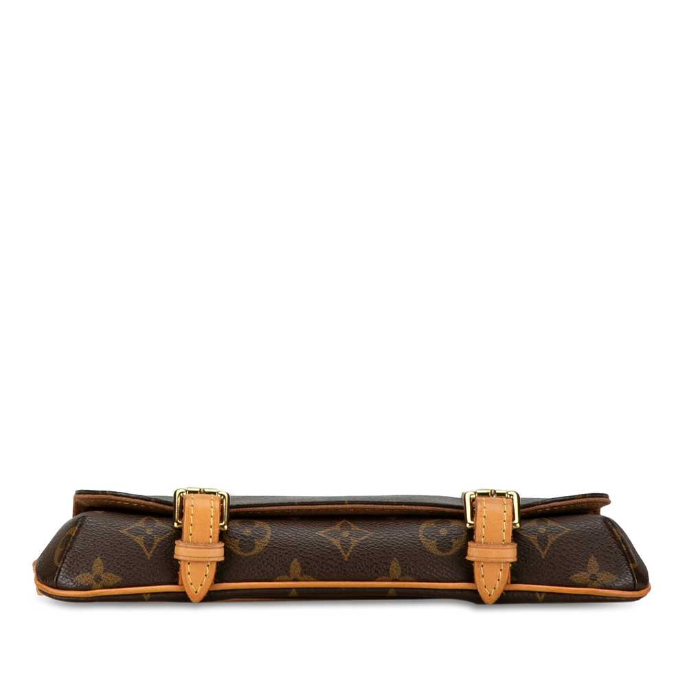 Brown Louis Vuitton Monogram Pochette Marelle PM … - image 4