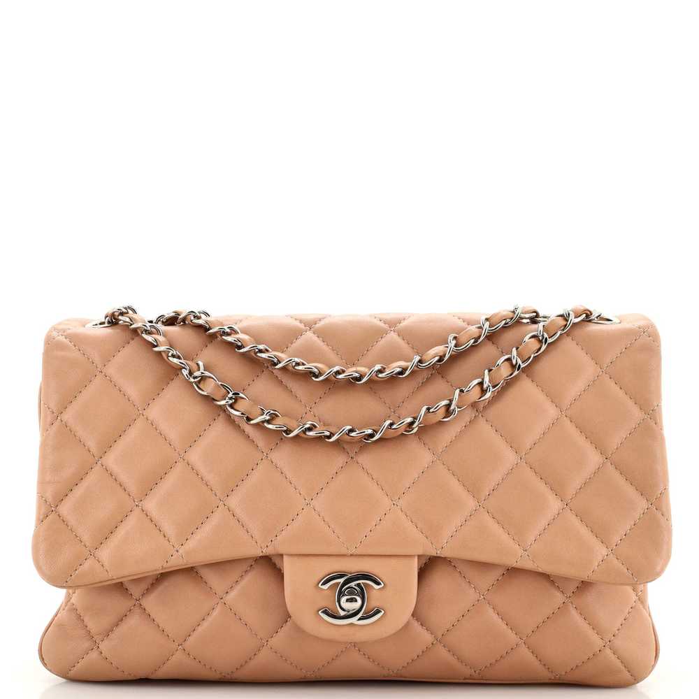 CHANEL 3 Flap Bag NM Quilted Lambskin Jumbo - image 1