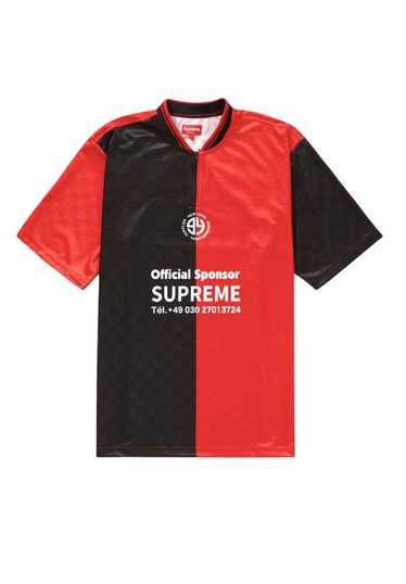 Supreme Supreme Soccer Jersey Split Football Black