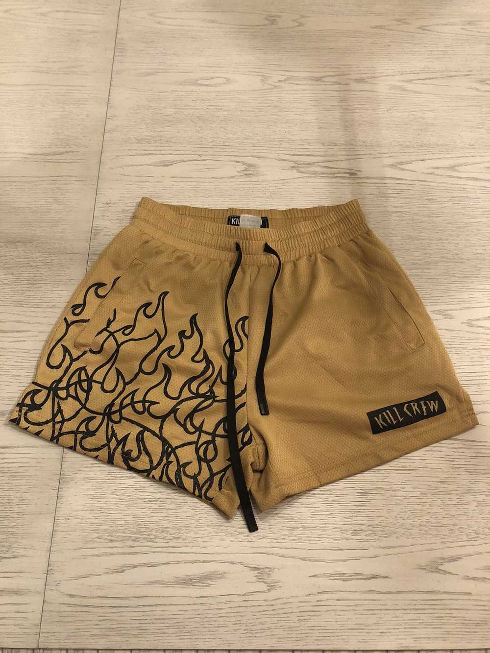 Other KILL CREW MUAY THAI FLAME SHORTS GOLD / BLA… - image 1