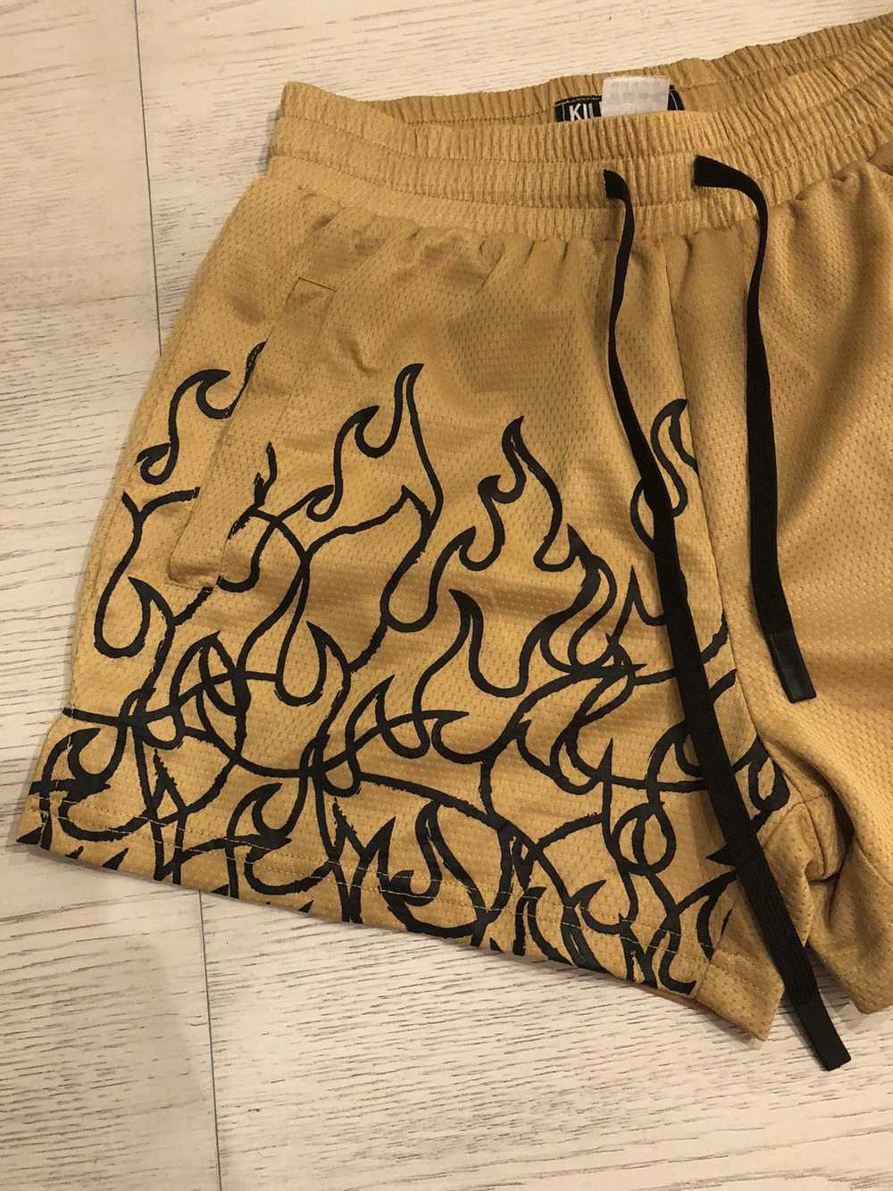 Other KILL CREW MUAY THAI FLAME SHORTS GOLD / BLA… - image 2