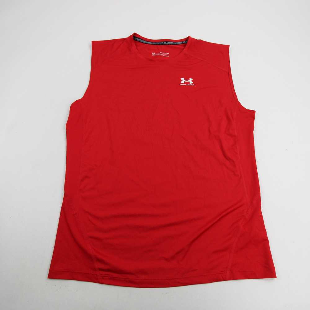 Under Armour HeatGear Compression Top Men's Red U… - image 1